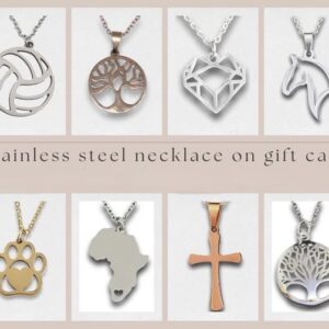 Stainless Steel Charm Necklace